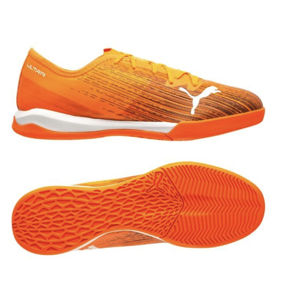 NEW Size 8.5 Mens Puma Ultra 2.1 IT Chasing Adrenaline Orange Sneaker 106084-01 main image 2